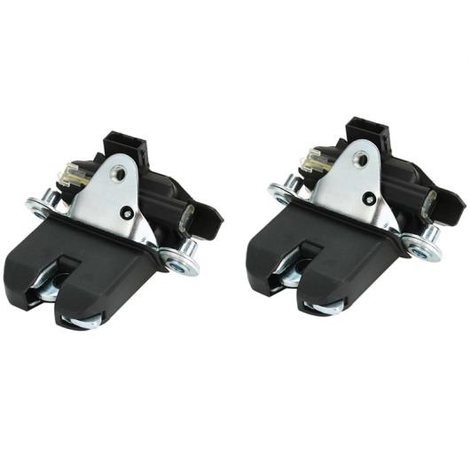 2ピース リア トランク テールゲート ロック ラッチ 適用: シュコダ ファビア II/ルームスター 2006-2015 5J0827501B 5J0827501A 5J0827501C ブラック AL-PP-8601 AL Car parts