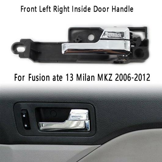 フロント 左 右 インサイド クローム ドア ハンドル 適用: フォード/FORD フュージョン ATE 13 ミラン MKZ 2006-2012 6E5Z5422601A 6E5Z5422600A タイプ1 AL-PP-8699 AL Car parts