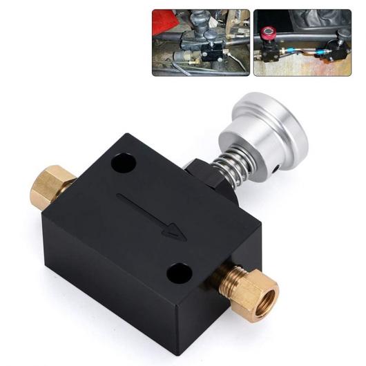 油圧式 ブレーキ パーク ロック 1/8NPT マニュアル ブレーキ ライン ロック プレッシャー ホールド 適用: ディスク ドラム ブラック AL-PP-8735 AL Car parts