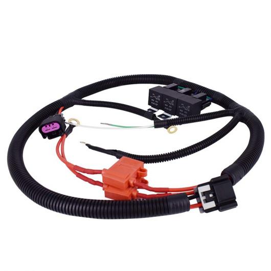 ECU コントロール デュアル 電動 ファン アップグレード 配線 ハーネス キット 7L5533A226T 適用: 1996-2006 GM トラック SUV AL-PP-9192 AL Car parts