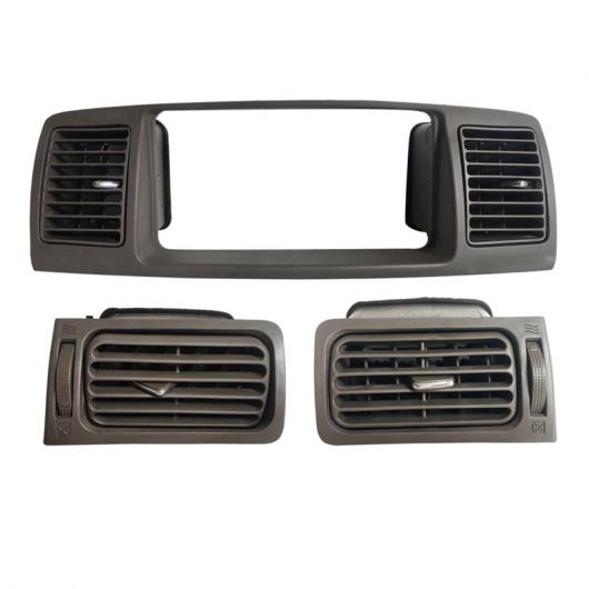 3ピース ダッシュボード A/C エアコン吹き出し口 吹き出し口 パネル グリル フレーム ラジオ 適用: トヨタ カローラ E120 EX 03-06 AL-PP-9493 AL Car parts