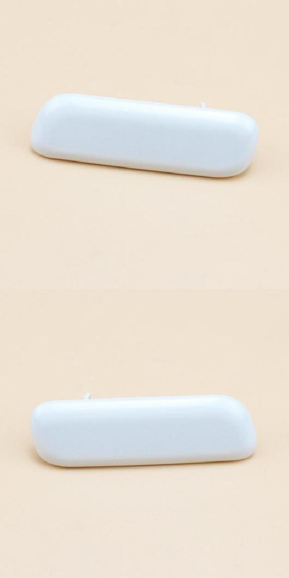 パールホワイト ペイント ヘッドライト ウォッシャー スプレー ノズル カバー 8264A027 8264A028 適用: 三菱 パジェロ モンテロ MK4 06 - 左・右 AL-QQ-2217 AL Exterior parts for cars