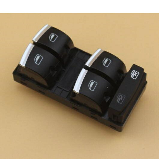 クローム マスター ウインドウ スイッチ 4F0959851H 適用: アウディ/AUDI A3 8P A4 S4 RS4 RS6 C6 Q7 AL-QQ-2557 AL Interior parts for cars