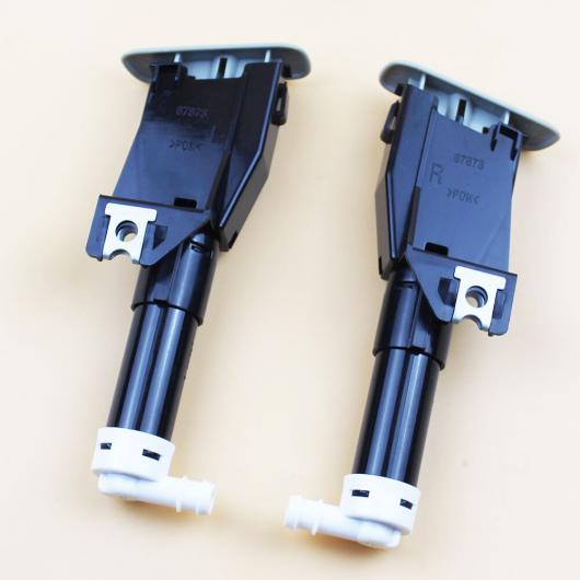 ヘッドライト ウォッシャー スプレー ノズル 組立 カバー キャップ 適用: 三菱 パジェロ ショーグン V93 V95 V96 V97 2006-2016 ペア ノズル 組立 AL-QQ-2976 AL Exterior parts for cars