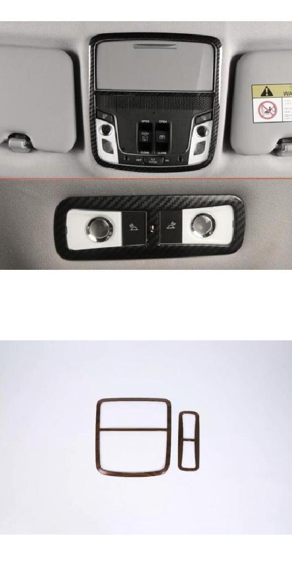 適用: ホンダ CRV CR-V 2020 2021 ABS インテリア ライト リード ライト トリム カバー カーボン調・木目調 AL-QQ-3137 AL Interior parts for cars