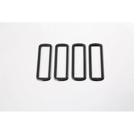 適用: トヨタ シエナ XL40 2021 2022 カーボンファイバー調 ルーフ 通気口 フレーム トリム カバー カーボン調 AL-QQ-3559 AL Interior parts for cars 7,153円