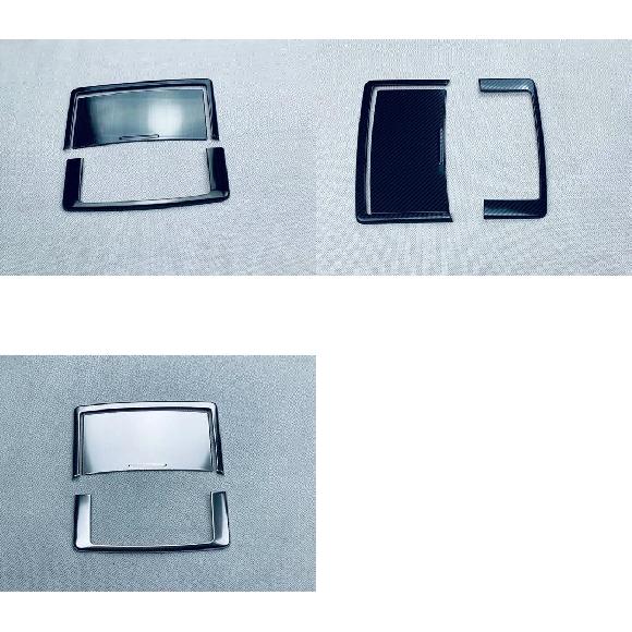 適用: 日産 X-トレイル ローグ T33 2021 2022 ステンレス スチール インテリア ライト リード ライト トリム カバー ブラック～マット AL-QQ-3409 AL Interior parts for cars