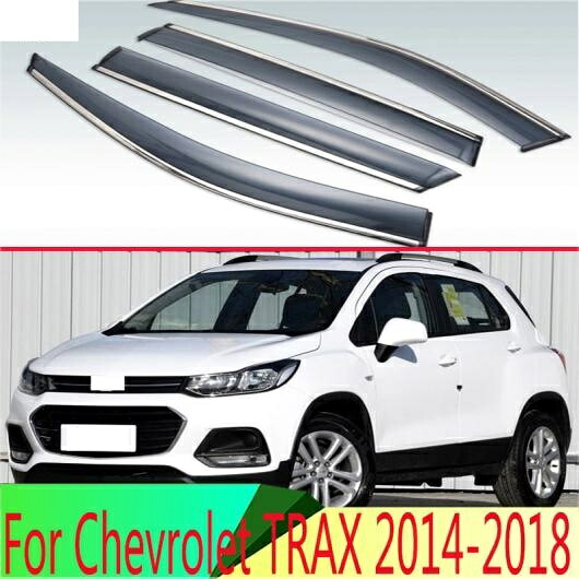 適用: シボレー/CHEVROLET トラック 2014 2015 2016 2017 2018 プラスチック エクステリア バイザー 吹き出し口 シェード ウインドウ サン レイン ガード デフレクター 4ピース AL-QQ-3692 AL Car parts｜オートパーツエージェンシー2号店 16,065円
