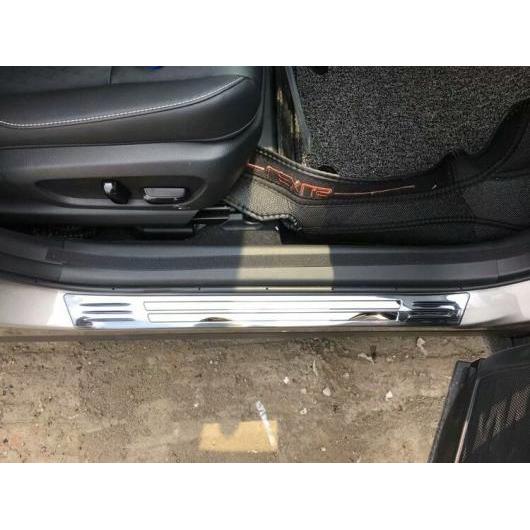 適用: レクサス UX200 250H 260H 2019 2020 2021 ステンレス スチール アウトサイド ドア シル パネル スカッフ プレート キック ステップ トリム カバー プロテクター ピアノブラック AL-QQ-4382 AL Interior parts for cars