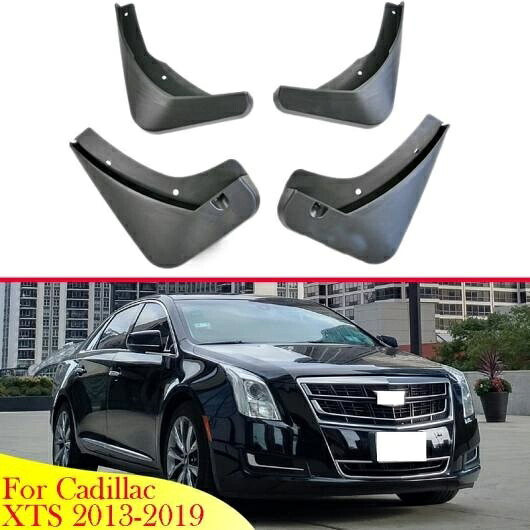 適用: キャデラック/CADILLAC XTS 2013-2019 マッド フラップ スプラッシュ ガード フェンダー マッドガード キット マッド フラップ スプラッシュ ガード マッドガード AL-QQ-4711 AL Exterior parts for cars