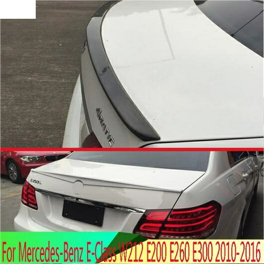 適用: メルセデス・ベンツ E-クラス W212 E200 E260 E300 2010-2016 トランク デッキ リップ スポイラー AL-QQ-4815 AL Exterior parts for cars