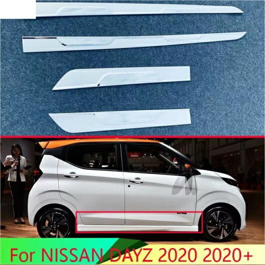 適用: 日産 デイズ 2020 + ABS クローム サイド ドア ボディ モールディング モールディング トリム AL-QQ-4942 AL Exterior parts for cars|オートパーツエージェンシー2号店
