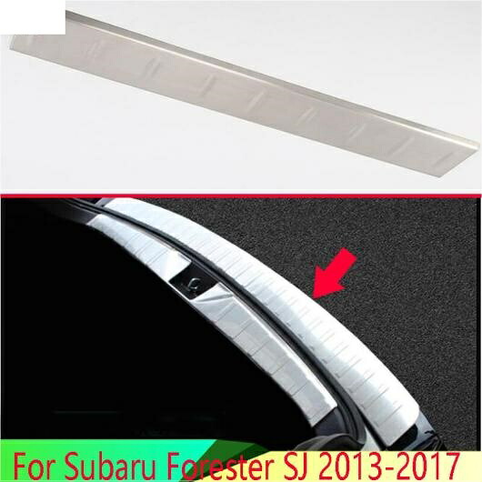 適用: スバル フォレスター SJ 2013-2017 ステンレス スチール リア バンパー 保護 ウインドウ シル アウトサイド トランクス 装飾 プレート ペダル AL-QQ-5032 AL Interior parts for cars|オートパーツエージェンシー2号店