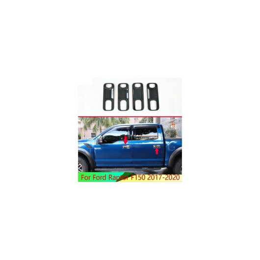 適用: フォード/FORD ラプター F150 2017-2020 ABS クローム ドア ハンドル ボウル カバー カップ トリム キャッチ モールディング ガーニッシュ AL-QQ-5113 AL Exterior parts cars