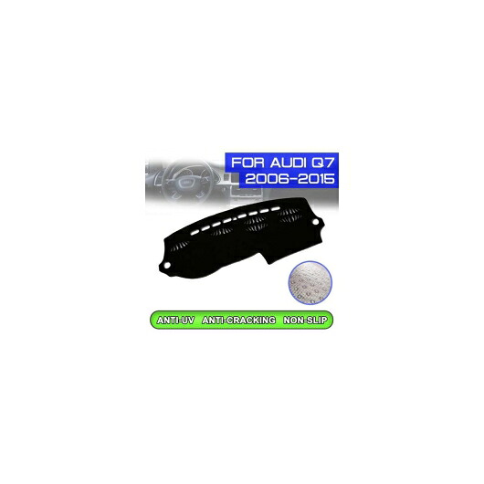 ダッシュボード マット 防汚 滑り止め カバー UV 保護 シェード ステッカー 適用: アウディ/AUDI Q7 2006 2007 2008 2009 2010-2015 右ハンドル用・左ハンドル用 AL-QQ-5310 AL Interior parts for cars
