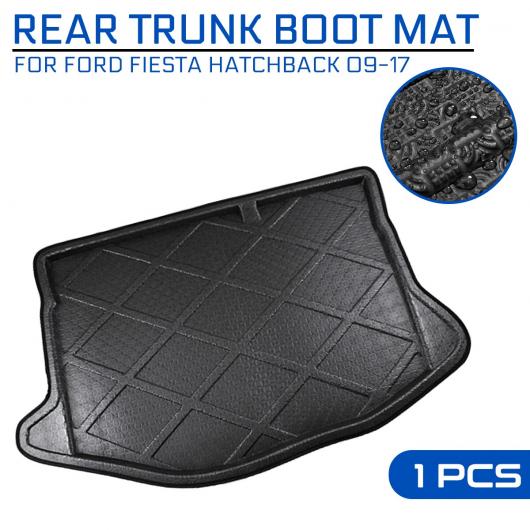 適用: フォード/FORD フィエスタ ハッチバック 2009-2017 フロア マット カーペット リア トランク 汚れ防止 カバー AL-QQ-5880 AL Interior parts cars