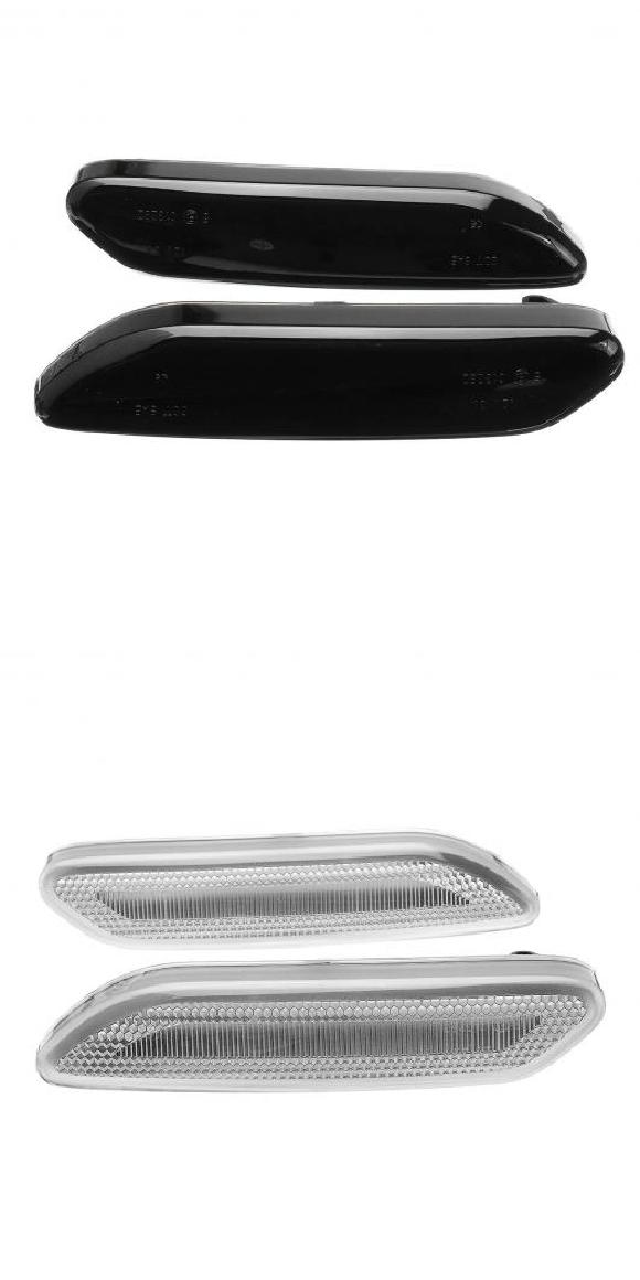 1ペア 適用: BMW ミニ クーパー R60 R61 フロー ターンシグナルライト ダイナミック LED サイド マーカー ライト 12V サイド リピーター ランプ パネル ランプ ブラック・クリア AL-QQ-6136 AL Car parts