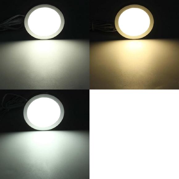12V 2.5W LED 10ピース インテリア ライト スポット リード ライト 適用: フォード/FORD トランジット プジョー/PEUGEOT ボクサー キャンパー バン RV キャラバン 4500K～6000K AL-QQ-6205 AL Car parts