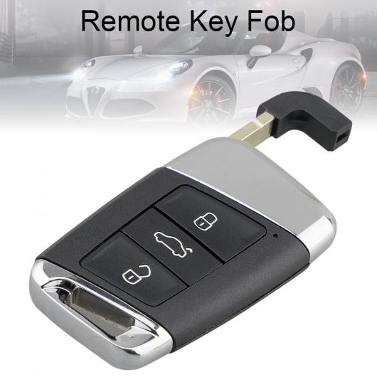 3 ボタン スマート キー シェル ケース + ブレイド 適用: フォルクスワーゲン/VOLKSWAGEN マゴタン B5 ヴァリアント ゴルフ AL-RR-5209 AL Car parts