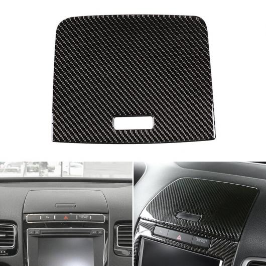リアル カーボンファイバー センター コントロール パネル ストレージ ボックス カバー トリム 適用: VW トゥアレグ 2011 2012 2013 2014 2015 2016 2017 2018 AL-QQ-8272 AL Interior parts for cars｜オートパーツエージェンシー2号店