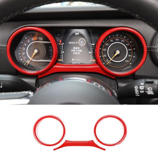 レッド インテリア 装飾 ステッカー インテリア アクセサリー 適用: ジープ/JEEP グラディエーター JT ラングラー JL 2018 2019 2020 2021 ダッシュボード トリム AL-RR-2264 AL Interior parts for cars