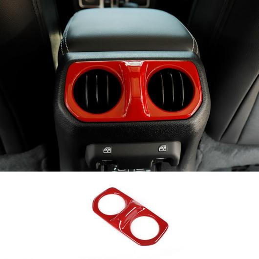 レッド インテリア 装飾 ステッカー インテリア アクセサリー 適用: ジープ/JEEP グラディエーター JT ラングラー JL 2018 2019 2020 2021 リア 通気口 A AL-RR-2264 AL Interior parts for cars