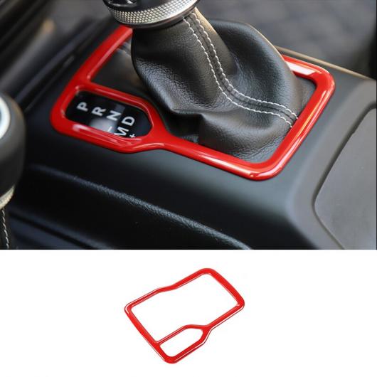 レッド インテリア 装飾 ステッカー インテリア アクセサリー 適用: ジープ/JEEP グラディエーター JT ラングラー JL 2018 2019 2020 2021 ギア シフト AL-RR-2264 AL Interior parts for cars