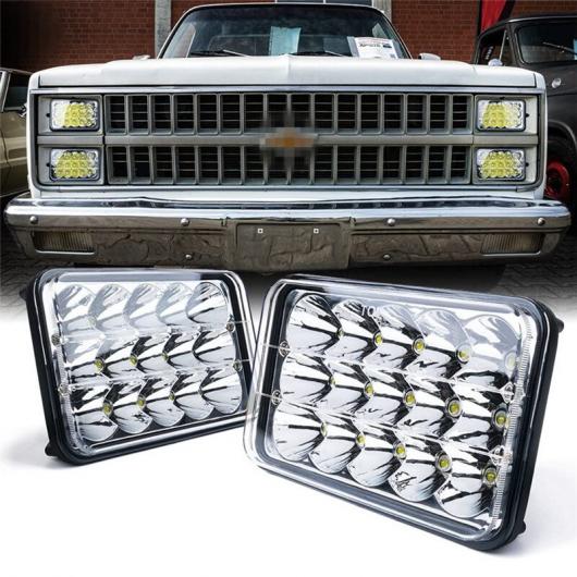45W 12V 24V トラック LED ヘッドランプ H4 プラグ スクエア 4X6 LED ヘッドライト 適用: オートバイ フォグライト AL-SS-0149 AL Motorcycle parts