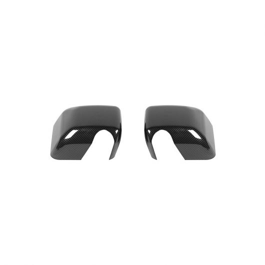 2/4ドア バックミラー ミラー カバー シェル ベース 装飾 トリム ステッカー エクステリア アクセサリー 適用: ジープ/JEEP ラングラー JK 2007-2017 カーボンファイバー 2ピース AL-RR-2299 AL Exterior parts for cars｜オートパーツエージェンシー2号店