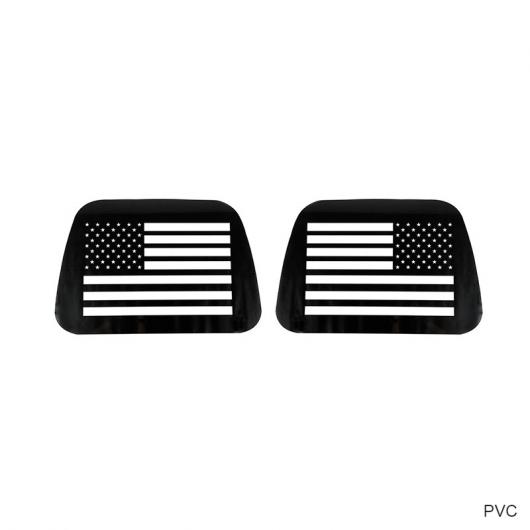 リア ウインドウ ガラス パネル 装飾 カバー トリム ステッカー デカール エクステリア アクセサリー 適用: ジープ/JEEP ラングラー TJ 1997-2006 ブラック B AL-RR-2325 AL Exterior parts for cars 10,444円
