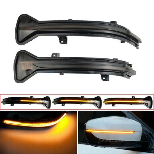 2PC スペルブ LED ダイナミック ターンシグナルライト サイド リア-ビュー ミラー ライト 適用: BMW 3 5 6 7 8シリーズ G11 G12 G30 G31 M5 F90 51167414650 2ピース AL-SS-0522 AL Car parts