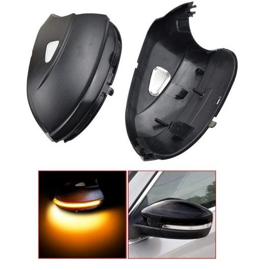 ダイナミック ウインカー 適用: VW パサート B7 CC シロッコ LED ウインカー イオス ライト ビートル 2011 2014 サイド ミラー インジケーター 適用: フォルクスワーゲン/VOLKSWAGEN 2ピース AL-SS-0534 AL Car parts