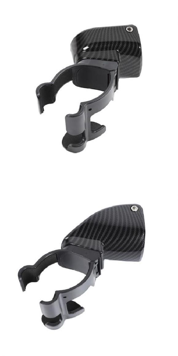 ユニバーサル 適用: ジープ/JEEP ラングラー JK 2007-2010 2011-2017 ドリンク カップホルダー 携帯電話 サポート アクセサリー カーボン 2007-2010・カーボン 2011-2017 AL-RR-2396 AL Interior parts for cars