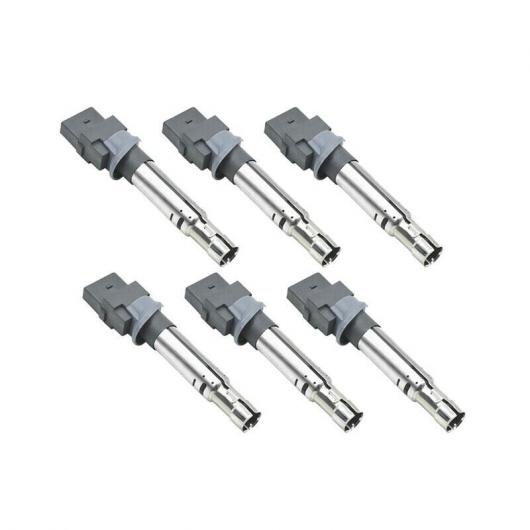 6ピース 022905715A 022905100B イグニッション コイル 適用: VW 適用: アウディ/AUDI A3 Q7 パサート CC トゥアレグ ポルシェ/PORSCHE 3.0L 3.2L 3.6L C1466 AL-SS-0498 AL Car parts