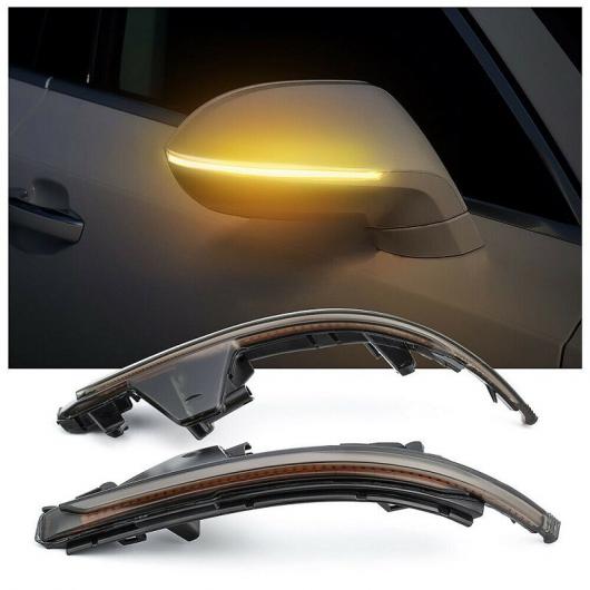 2ピース ダイナミック ウインカー LED ウインカー サイド ミラー ライト インジケーター 適用: アウディ/AUDI A7 S7 4G 2010-ON 4G8949101 AL-SS-0512 AL Car parts