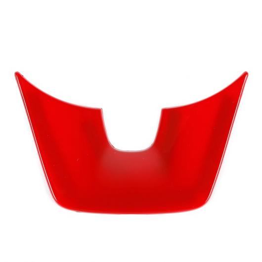 ABS カーボンファイバー調 ステアリング ホイール 装飾 カバー ステッカー 適用: シボレー/CHEVROLET カマロ 2010 2011 2012 2013 2014 2015 アクセサリー B レッド 1ピース AL-RR-2477 AL Car parts｜オートパーツエージェンシー2号店