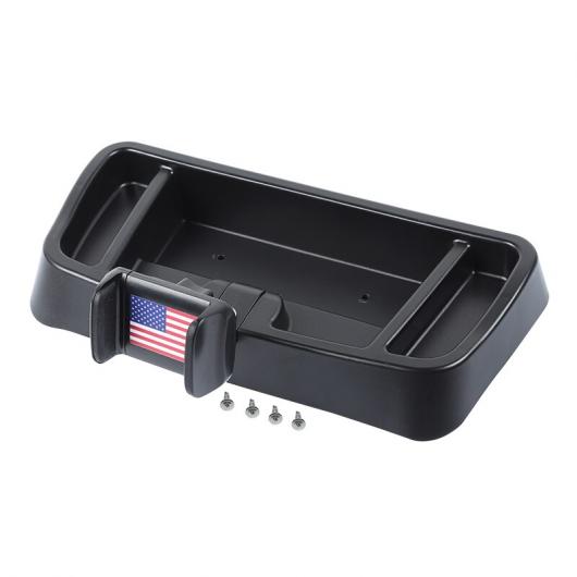 ABS ブラック センター コンソール GPS スタンド 電話 ホルダー ブラケット ストレージ ボックス アクセサリー 適用: ジープ/JEEP ラングラー TJ 1997-2006 タイプC AL-RR-2524 AL Car parts｜オートパーツエージェンシー2号店