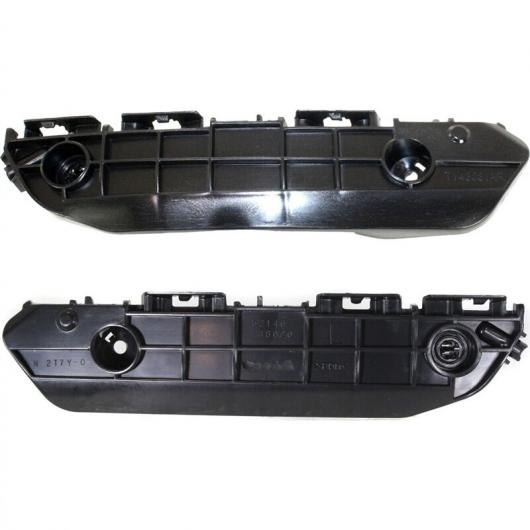 2ピース バンパー ブラケット フロント 左＆右側 適用: トヨタ ハイランダー 2008-2010 521450E030 521460E030 AL-SS-1645 AL Car parts