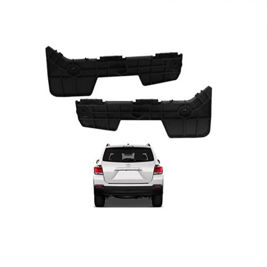 2ピース 521570E020 521580E020 適用: 2008-2013 トヨタ ハイランダー リア サイド バンパー 固定器具 ブラケット 左 右 AL-SS-1709 AL Car parts