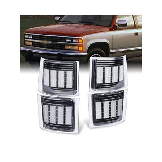 LED コーナー ウインカー ライト サイド マーカー ライト 適用: シボレー/CHEVROLET C/K 1500 2500 3500 1994-1998 C10 ピックアップ トラック シルバラード サバーバン タホ AL-SS-1763 AL Car parts