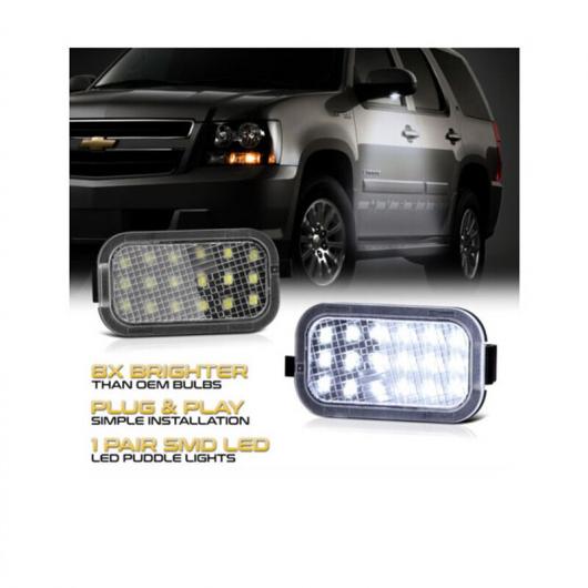 2ピース LED アンダー サイド ミラー ライト パドル ランプ ライト 適用: シボレー/CHEVROLET シボレー/CHEVROLET シルバラード 2500 アバランチ タホ サバーバン 2007-2014 AL-SS-1814 AL Car parts