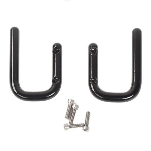 フロント バックミラー ミラー サイド A ピラー 列 グリップ ハンドル アクセサリー 適用: ジープ/JEEP ラングラー JK 2007～ ブラック AL-RR-2831 AL Exterior parts for cars