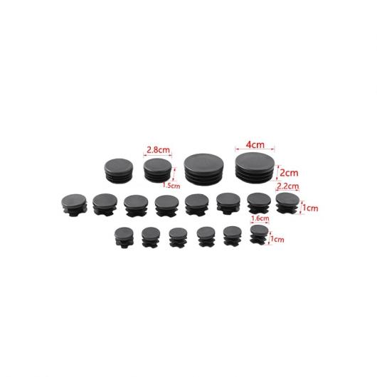 リモート 防水 シャーシ フレーム ラウンド ホール ダスト プラグ テール ドア ラバー プラグ カバー 適用: ジープ/JEEP ラングラー JL 2018 アップ 18ピース AL-RR-2899 AL Exterior parts for cars