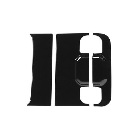 ステッカー 適用: ジープ/JEEP ラングラー JL エクステリア テールゲート ハンドル 装飾 パネル カバー ステッカー ジープ/JEEP ラングラー JL 2018～ ブラック AL-RR-3056 AL Exterior parts for cars