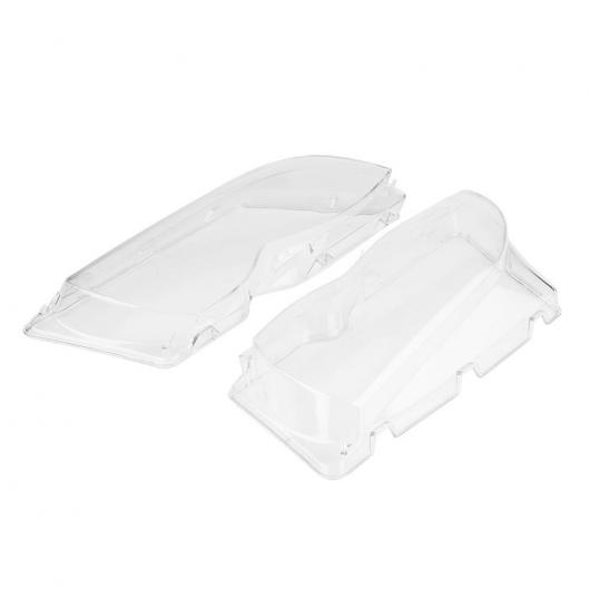 1ペア フロント 左 + 右 ヘッドランプ クリア プラスチック レンズ カバー 適用: BMW E46 3 -シリーズ 4DR 02-05 クリア AL-RR-3442 AL Car light