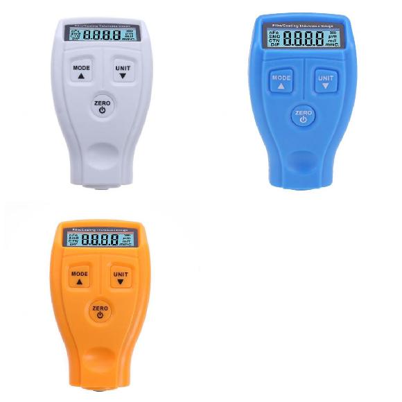 GM200A 厚さ ゲージ ペイント コーティング 厚さ ペイント 厚さ 測定 調整 0-1.80MM0-71.0MIL ホワイト～オレンジ AL-RR-3254 AL Car parts