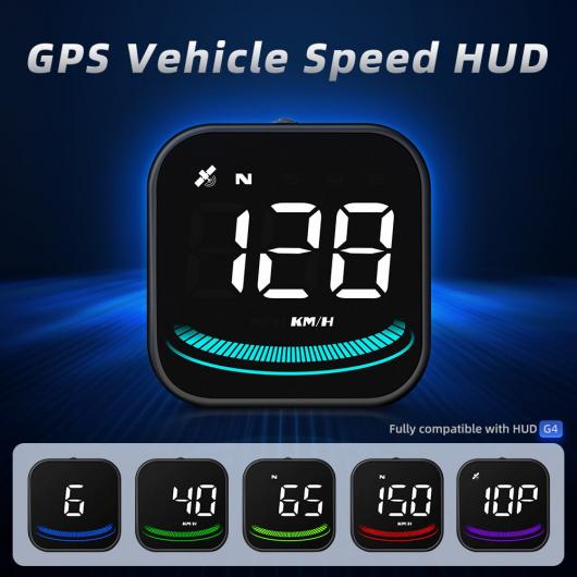 G4 オート HUD GPS ヘッド アップ ディスプレイ プロジェクター スピードメーター コンパス セキュリティ アラーム エレクトロニック アクセサリー AL-RR-4005 AL Car parts