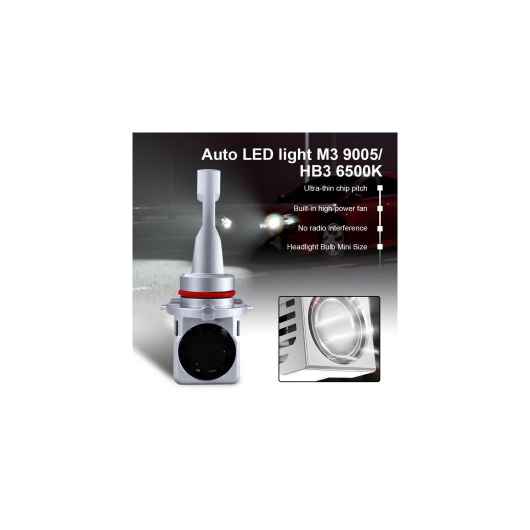 12000LM M3 LED フォグライト 9005 HB3 ホワイト バルブ ドライビング ヘッドランプ 適用: BMW トヨタ シュコダ フォード/FORD AL-RR-4093 AL Car parts