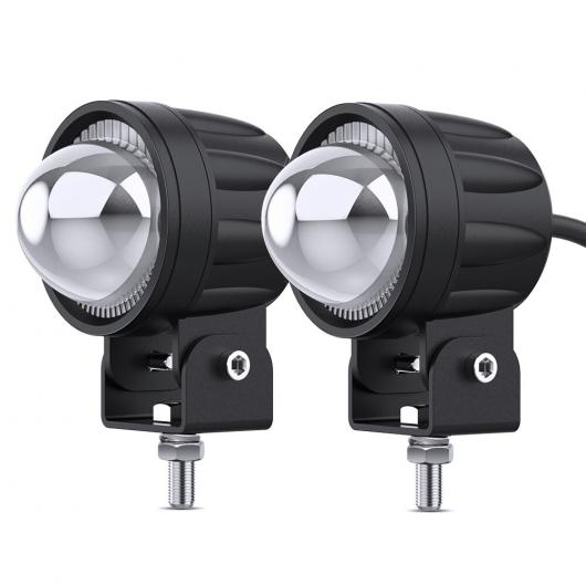 LED ドライビング フォグライト 9-30V アンバー ホワイト プロジェクター ライト AUX スポットライト DIE-キャスト アルミニウム デイタイム ランニング ライト 適用: 2ピース AL-RR-4319 AL Car parts｜オートパーツエージェンシー2号店