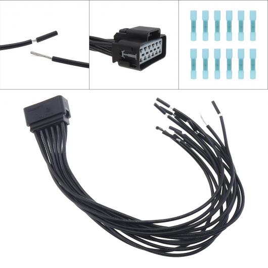 12V ヒーテッド/冷却 シート モジュール コネクタ ワイヤー アセンブリ キット 12ピース ヒート シュリンク チューブ 適用: フォード/FORD リンカーン/LINCOLN マーキュリー/MERCURY モデル AL-RR-4396 AL Car parts